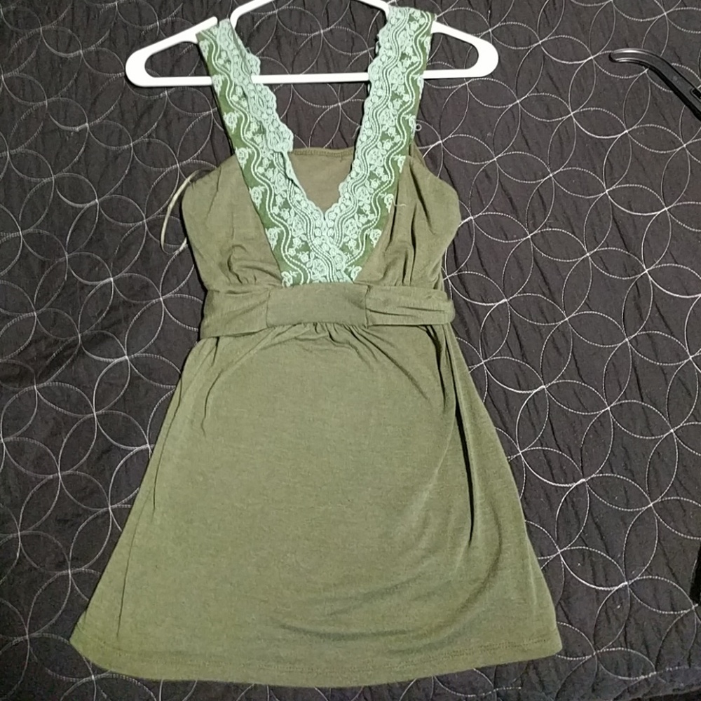 Tie Back Tank Top